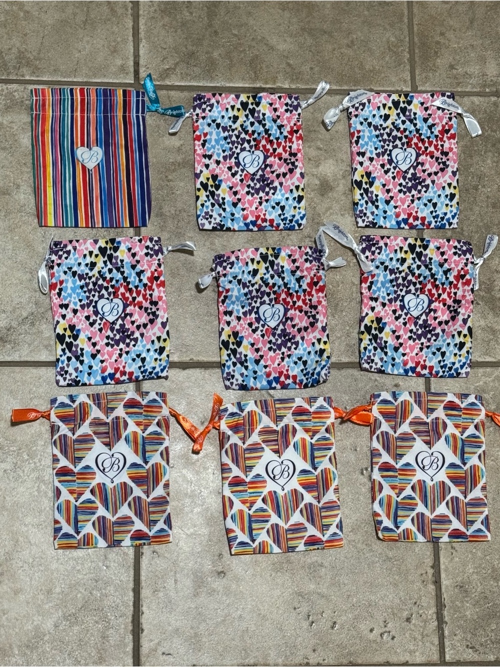 Brighton Cloth Drawstring Bag Bundle